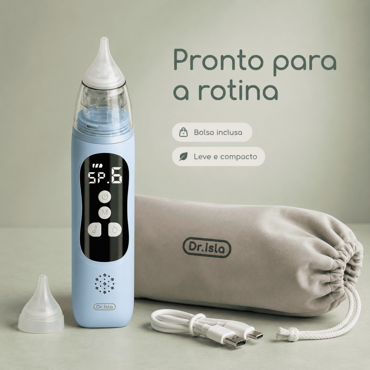 Aspirador Nasal Elétrico Respiro Livre®
