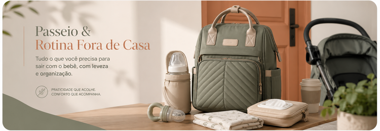 Passeio & Rotina Fora de Casa