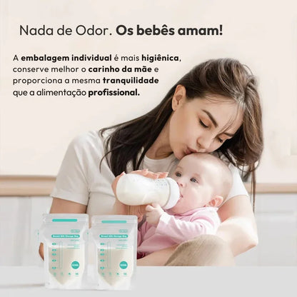 Sacos para Armazenamento de Leite Materno – BPA Free