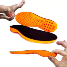 Carregar imagem no visualizador da galeria, Kit 2 Pairs Soft and Comfortable Orthopedic P.U Gel Insole Ideal for Feet Feet Sent
