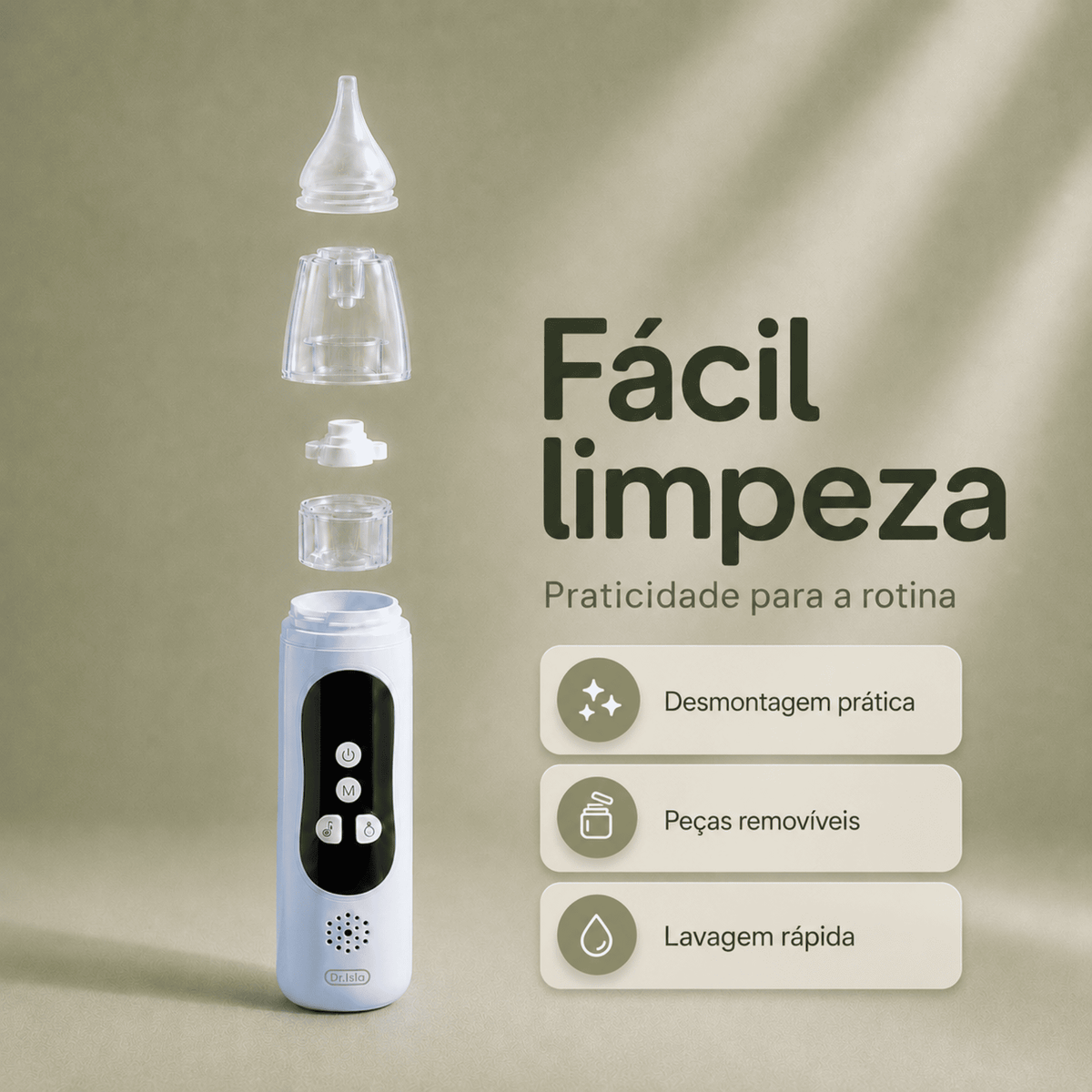 Aspirador Nasal Elétrico Respiro Livre®