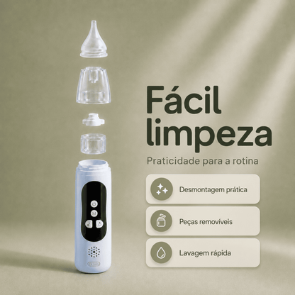 Aspirador Nasal Elétrico Respiro Livre®