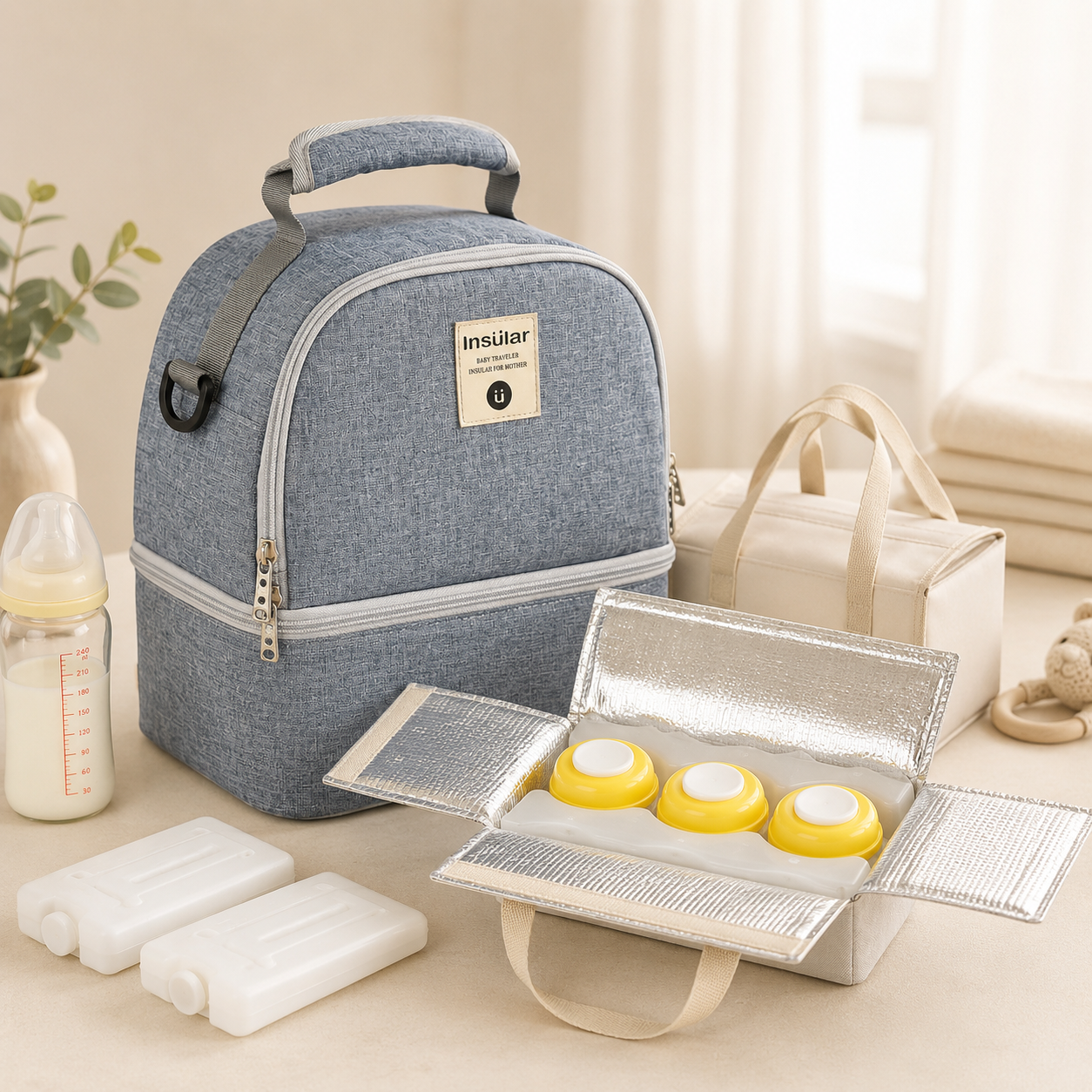 Bolsa Térmica Benzzi Leite Pronto