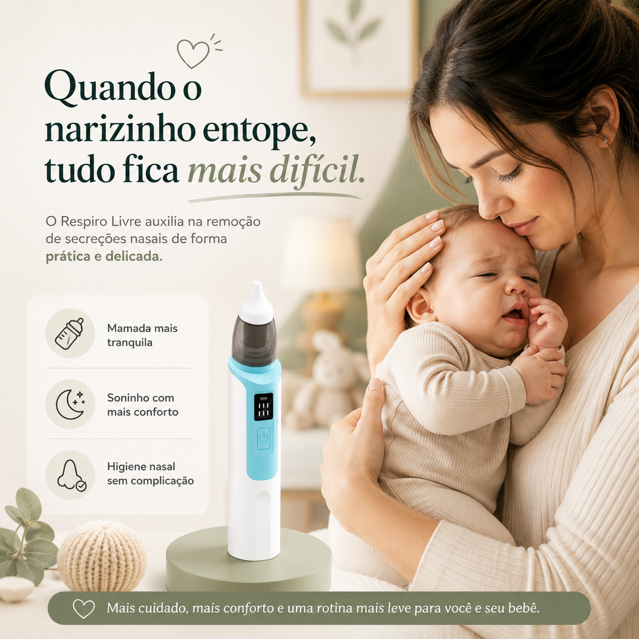 Aspirador Benzzi Respiro Livre