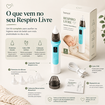Aspirador Benzzi Respiro Livre
