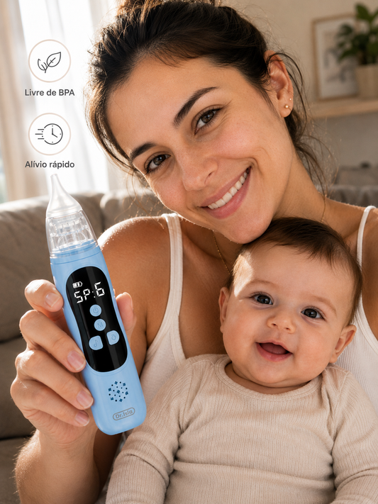 Aspirador Nasal Elétrico Respiro Livre