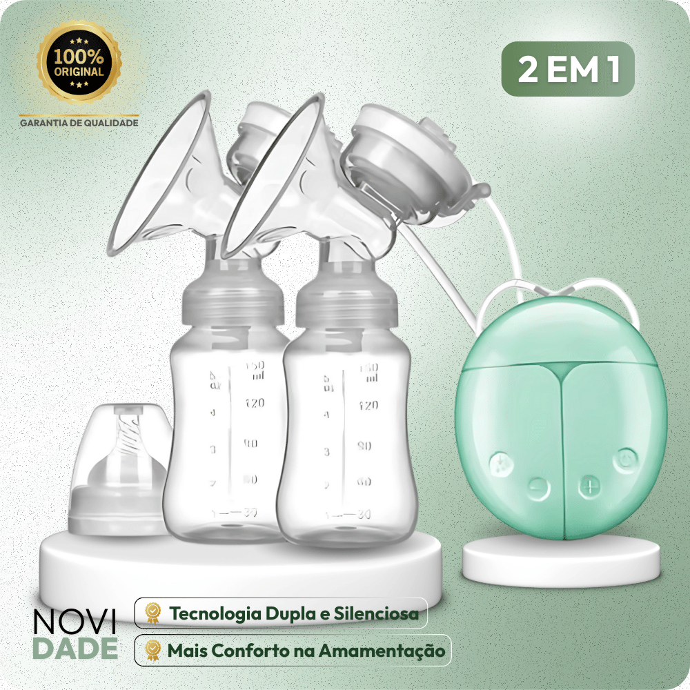 MamaLact® Dual – Bomba Elétrica Dupla para Extração de Leite com Rapidez e Conforto