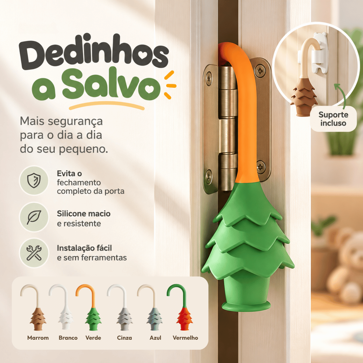 Protetor Infantil para Portas