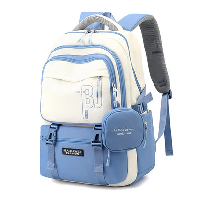 Mochila Infantil Benzzi Escola Leve — Mochila Escolar Infantil Impermeável com Bolsinha