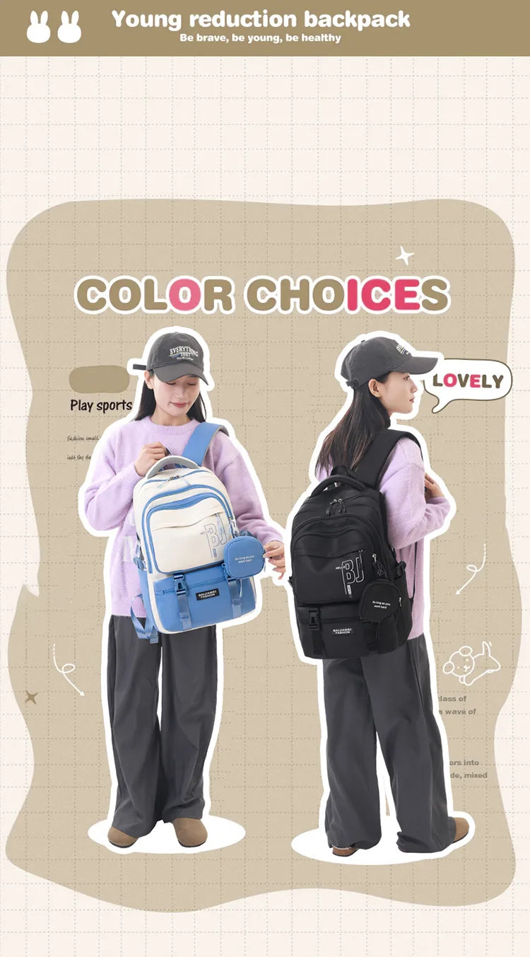 Mochila Infantil Benzzi Escola Leve — Mochila Escolar Infantil Impermeável com Bolsinha