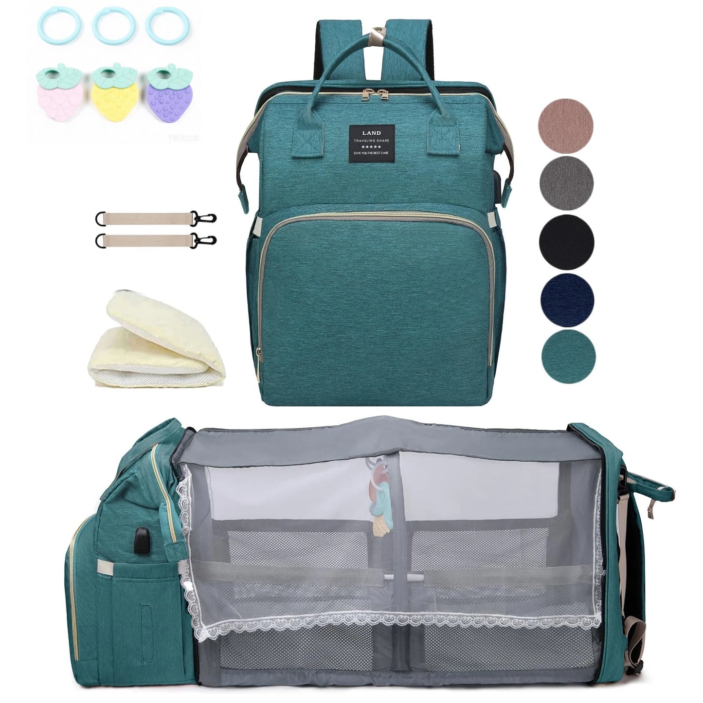 Mochila Benzzi Berço Pronto