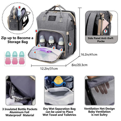 Mochila Benzzi Berço Pronto