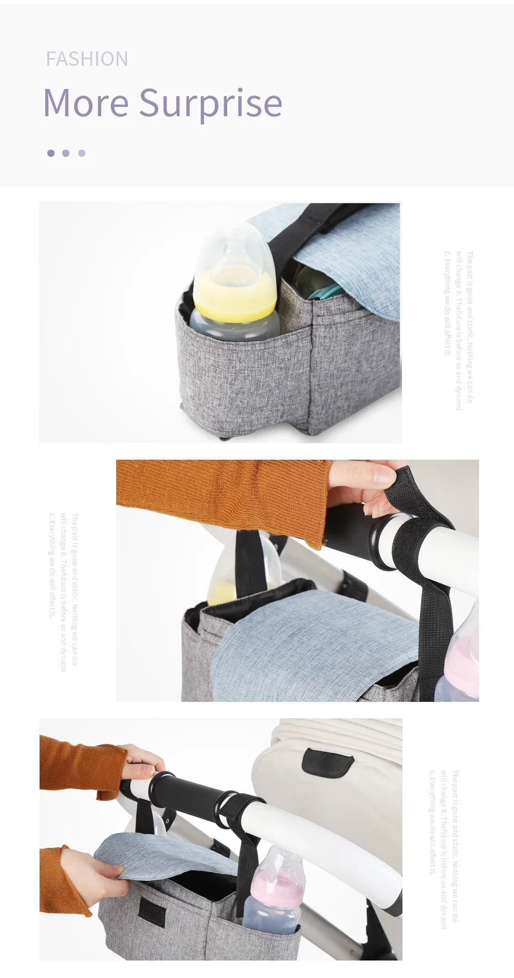 Diaper Bag Baby Milk Bottle Insulation Bags Mummy Storage Bag For Baby Stuff Collection Stroller Accessories Baby Care