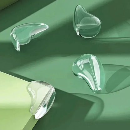 Benzzi Cantinhos Seguros – Kit com 10 Protetores de Quina Transparentes