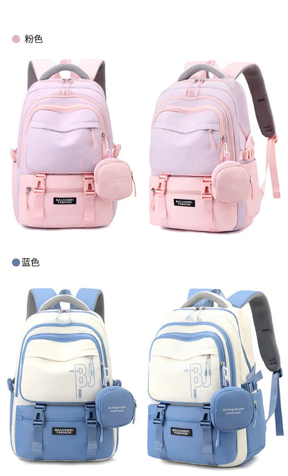 Mochila Infantil Benzzi Escola Leve — Mochila Escolar Infantil Impermeável com Bolsinha