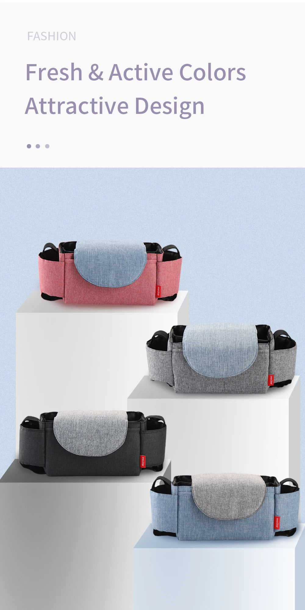 Diaper Bag Baby Milk Bottle Insulation Bags Mummy Storage Bag For Baby Stuff Collection Stroller Accessories Baby Care