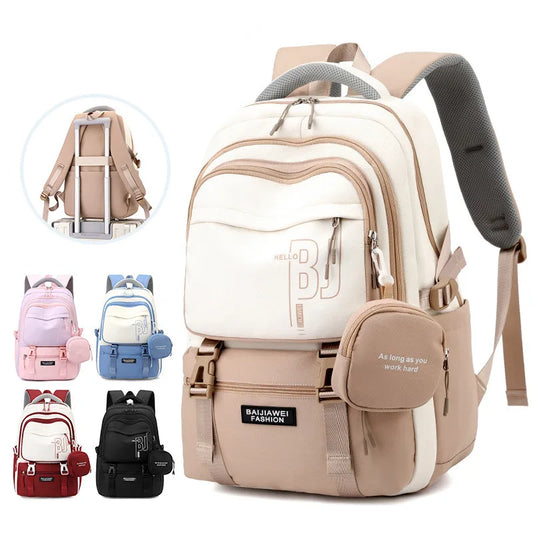 Mochila Infantil Benzzi Escola Leve — Mochila Escolar Infantil Impermeável com Bolsinha