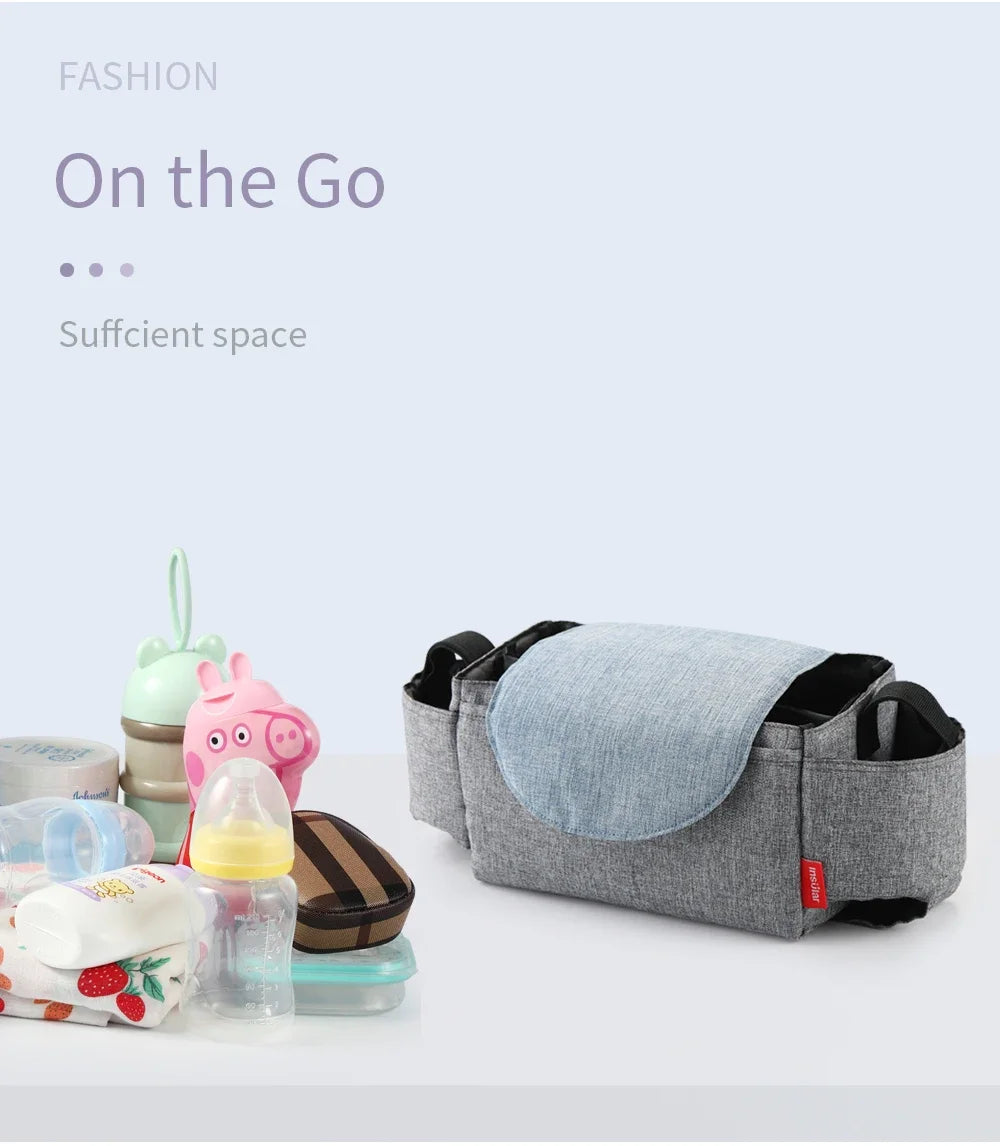Diaper Bag Baby Milk Bottle Insulation Bags Mummy Storage Bag For Baby Stuff Collection Stroller Accessories Baby Care