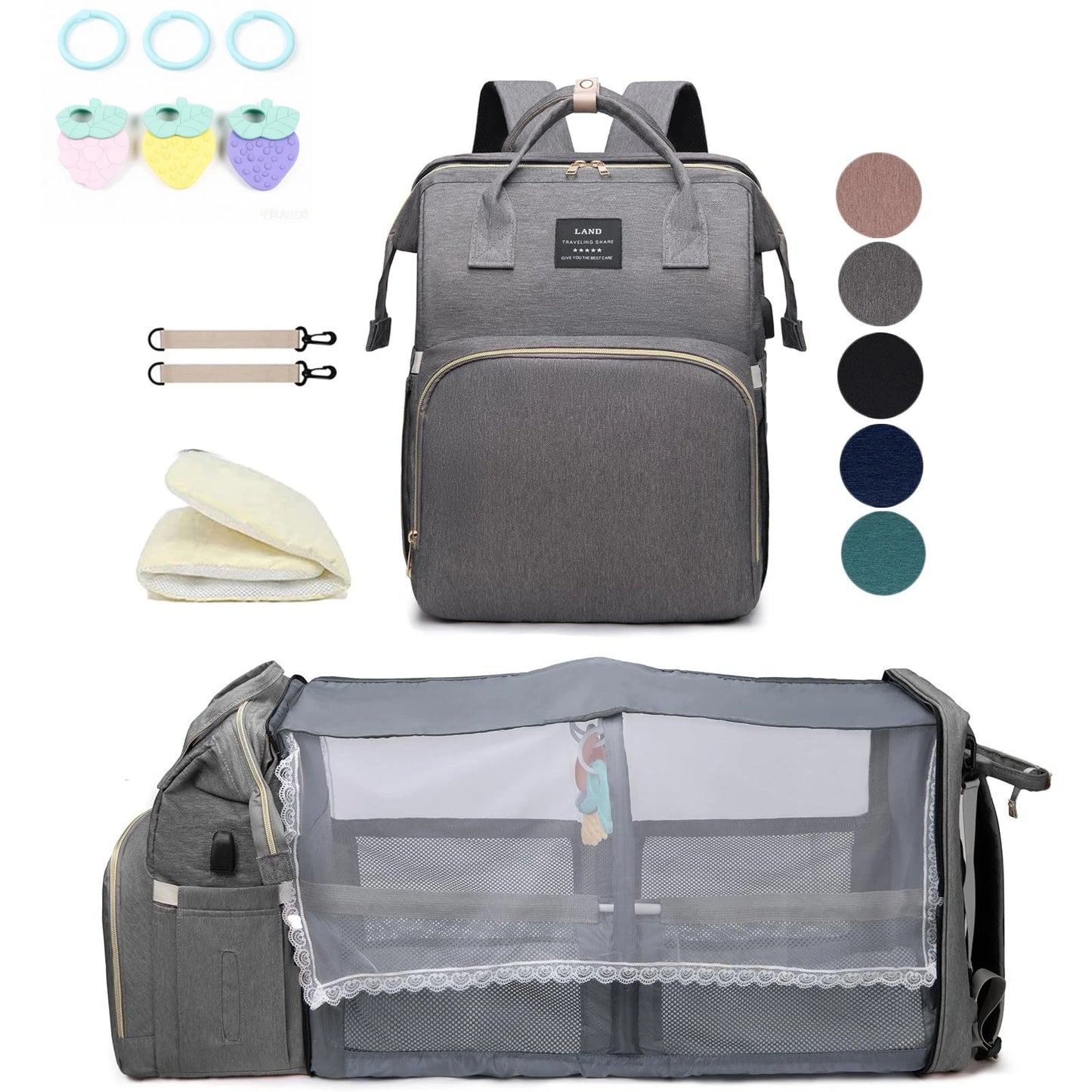 Mochila Benzzi Berço Pronto