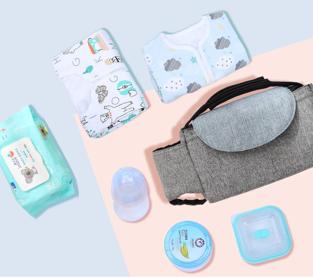 Diaper Bag Baby Milk Bottle Insulation Bags Mummy Storage Bag For Baby Stuff Collection Stroller Accessories Baby Care