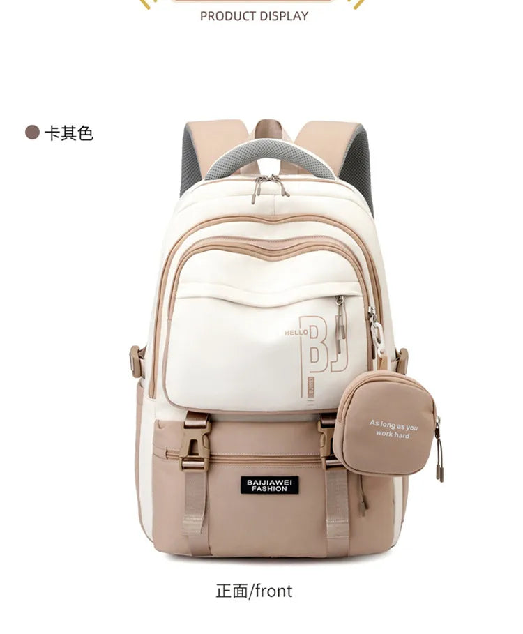 Mochila Infantil Benzzi Escola Leve — Mochila Escolar Infantil Impermeável com Bolsinha