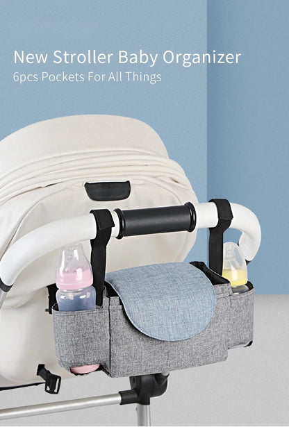 Diaper Bag Baby Milk Bottle Insulation Bags Mummy Storage Bag For Baby Stuff Collection Stroller Accessories Baby Care