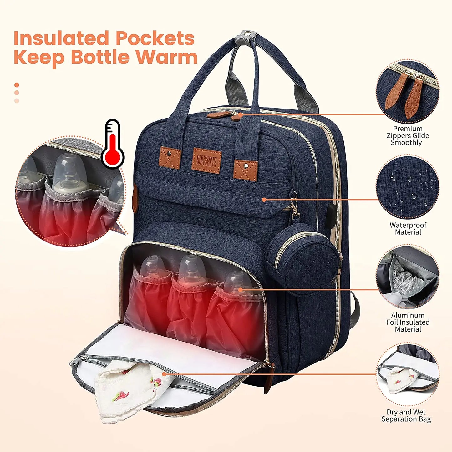 Mochila Benzzi Estação Pronta