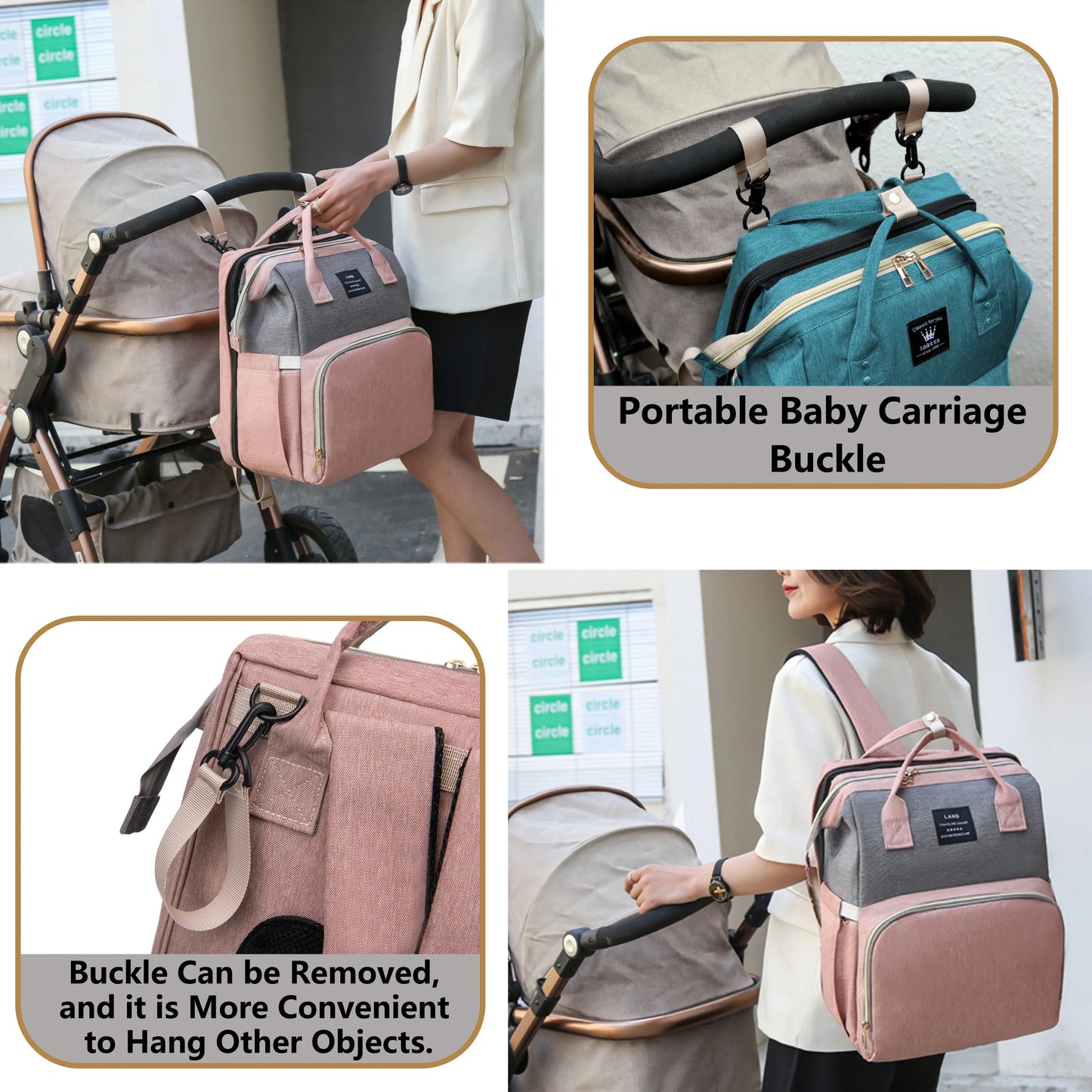 Mochila Benzzi Berço Pronto