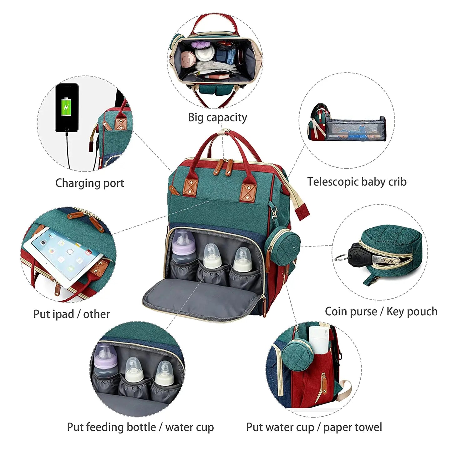 Mochila Benzzi Estação Pronta