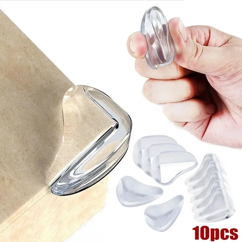 Benzzi Cantinhos Seguros – Kit com 10 Protetores de Quina Transparentes