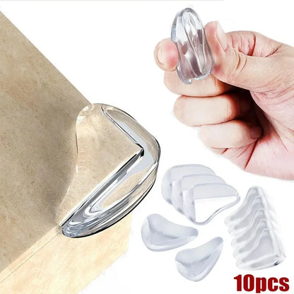 Benzzi Cantinhos Seguros – Kit com 10 Protetores de Quina Transparentes